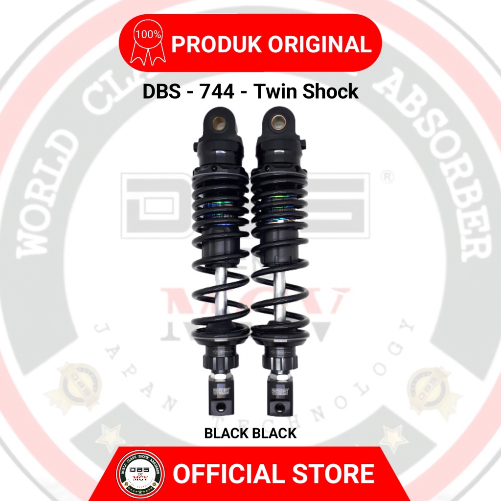 [ BISA COD ] Shock Non Tabung DBS 744 CNC SERIES Yamaha AEROX 155 NOUVO Z