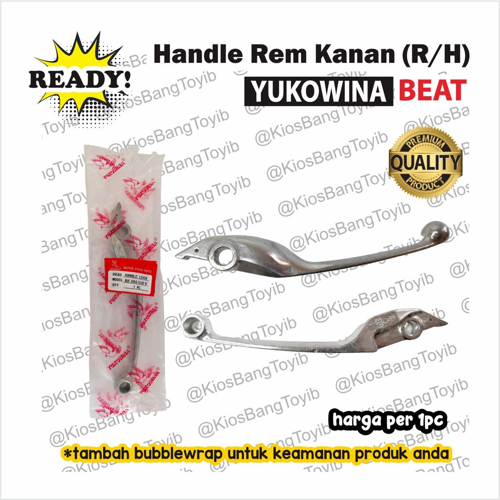 Handle Handel Tuas Rem Kanan (R/H) Silver Honda BEAT FI VARIO 125 150