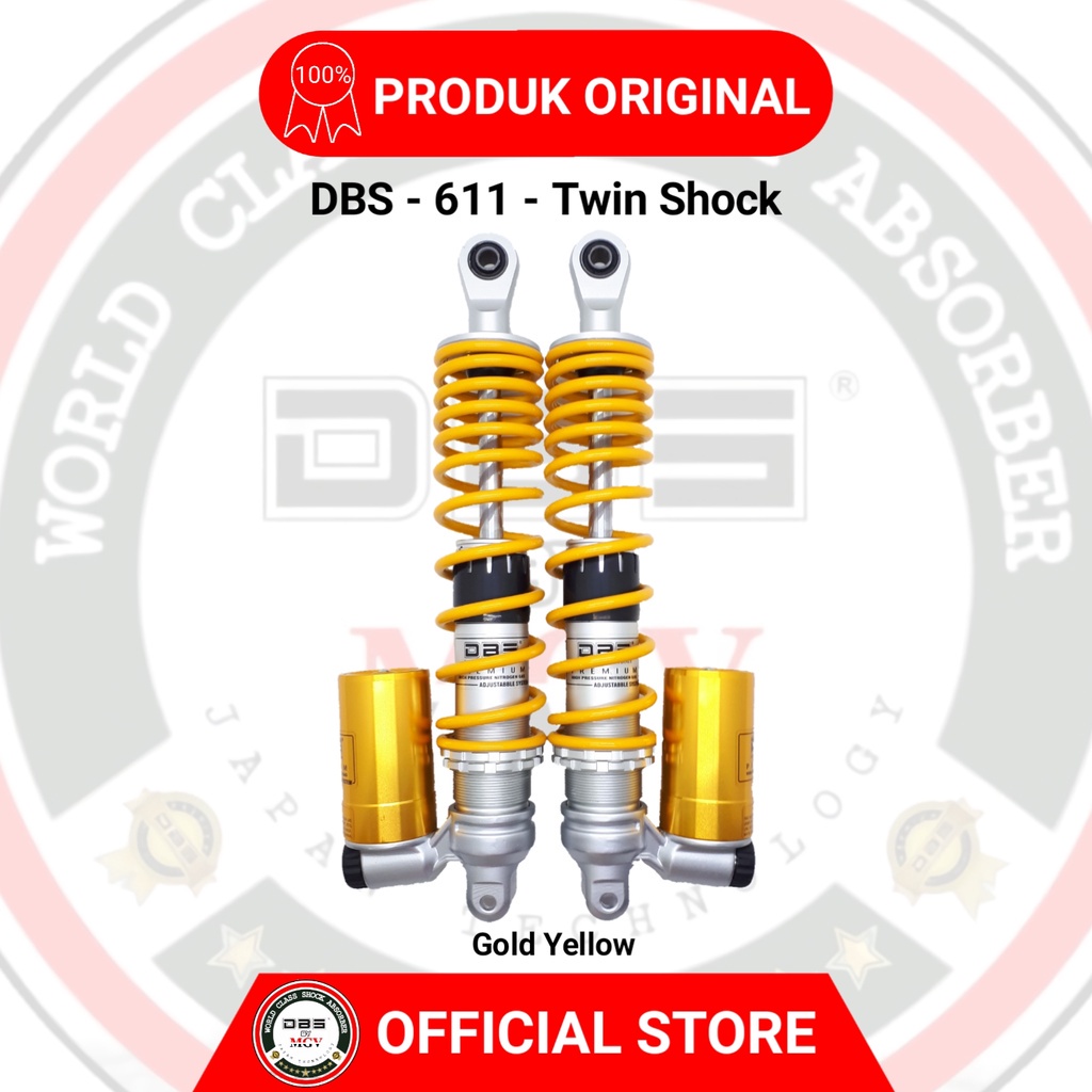 [ BISA COD ] Shock Tabung DBS 611 PROLINS SERIES HONDA ALL NEW PCX 150