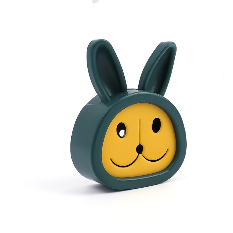 Cute Rabbit Towel Holder Sucker/Lap Kain Lap Hook/Rak Gantungan Penyimpanan Bebas Pukulan Organizer Kamar Mandi