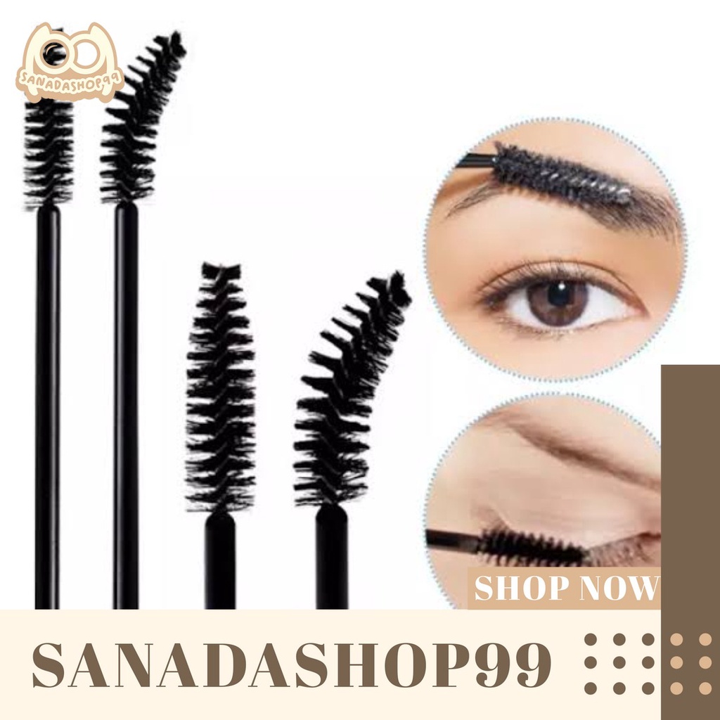 (ACC83) Kuas Bulu Mata Maskara Sisir Eyelash Extention Bulu Mata Alis Eyebrow Make Up