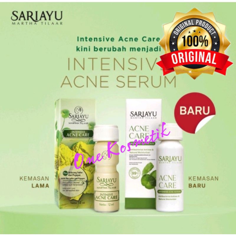 Sariayu Intensive Acne Care Serum 12 ml - Intens Menyembuhkan Jerawat ( Obat Totol Jerawat / Obat Jerawat ) Original 100%