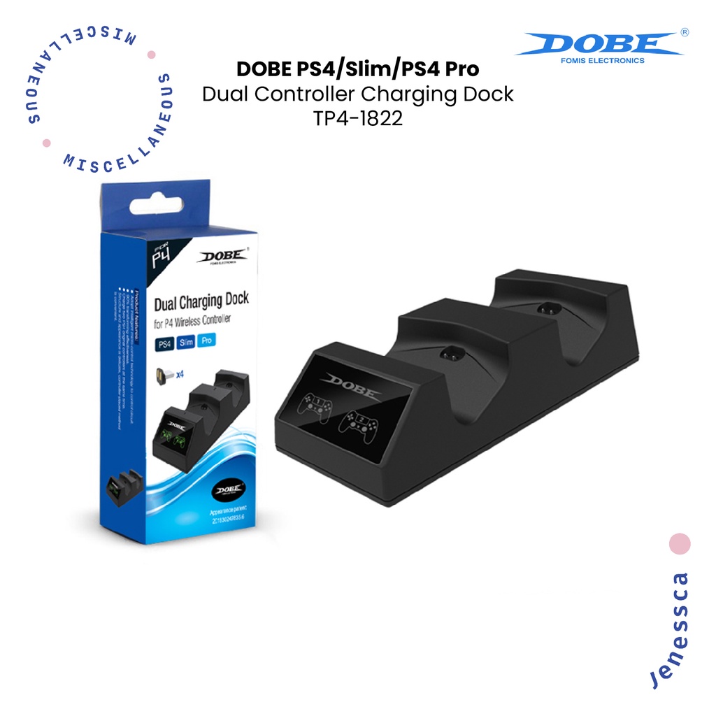 Dobe PS4 Charging Dock Magnetic Stick PS4 Charging Station Dualshock