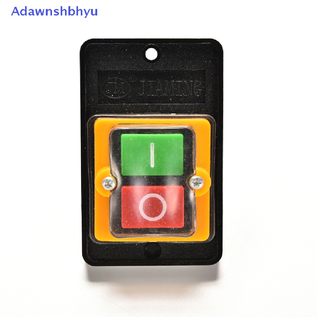 Adhyu 10A 380V KAO-5 Water Proof ON/OFF Push Button Mesin Bor Saklar Motor Plastik ID