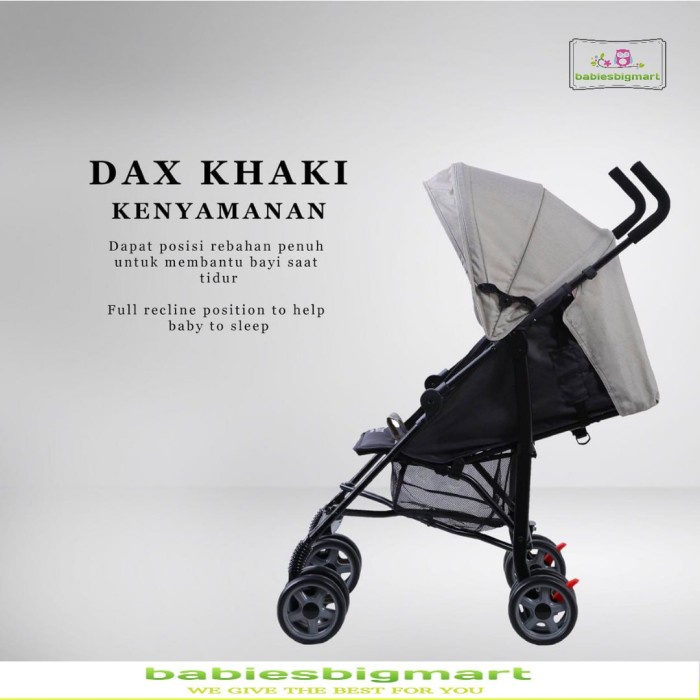 Stroller Baby DAX Care CS 101 Buggy Kereta Bayi Collection Praktis