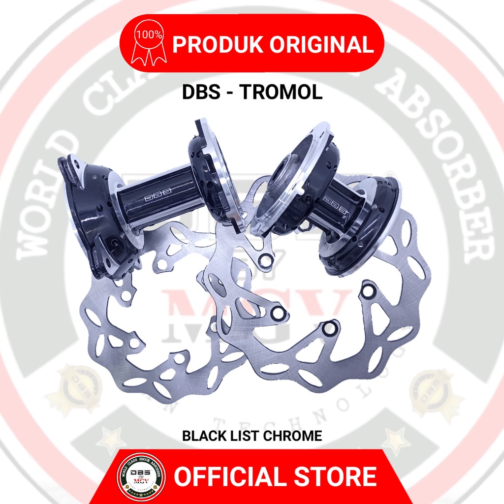 [ BISA COD ] TROMOL DEPAN BELAKANG DBS 36 HOLE KAWASAKI KLX 150 D TRACKER