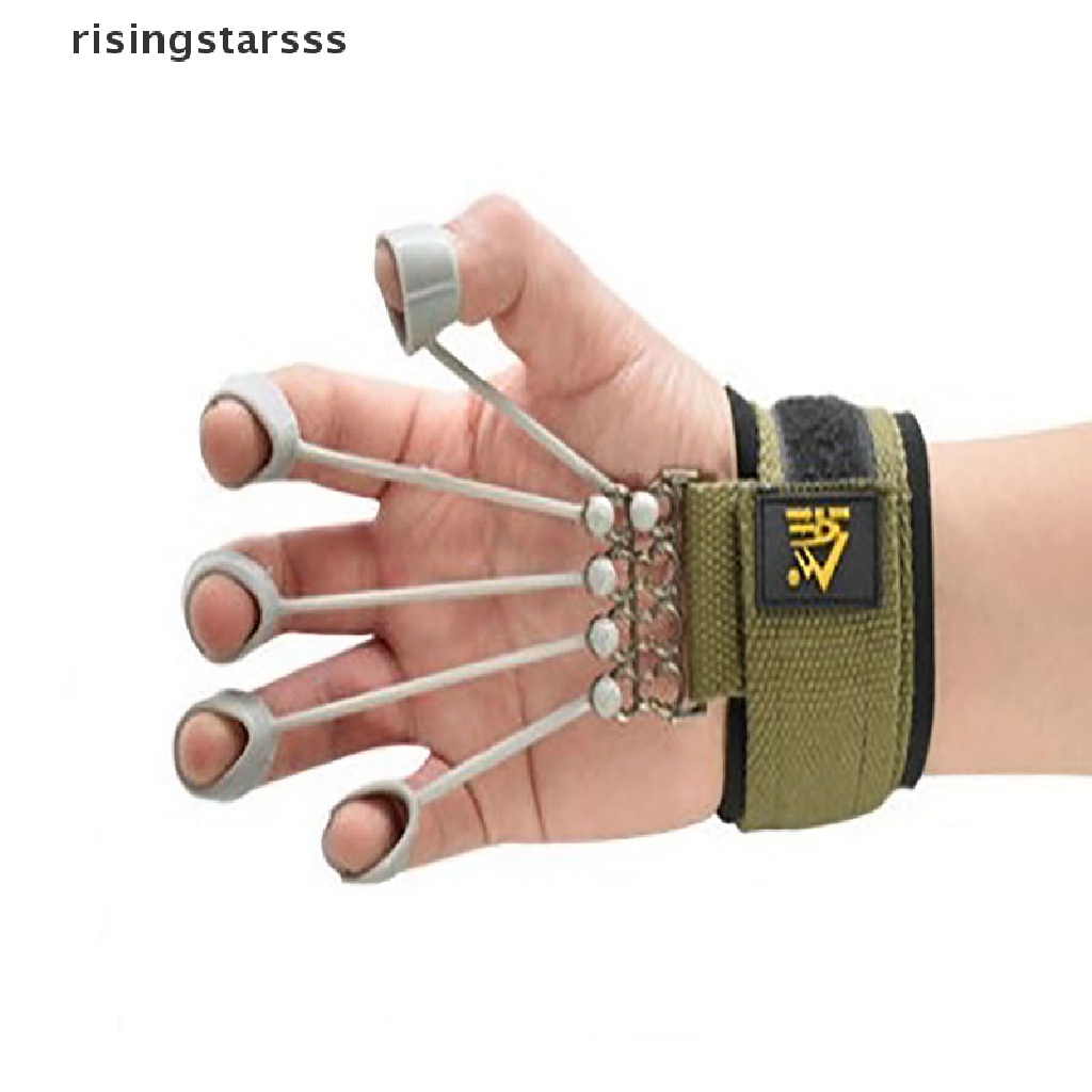 Rsid Span-new Finger Gripper Kekuatan Trainer Tangan Yoga Resistance Band Finger Training Device Jelly