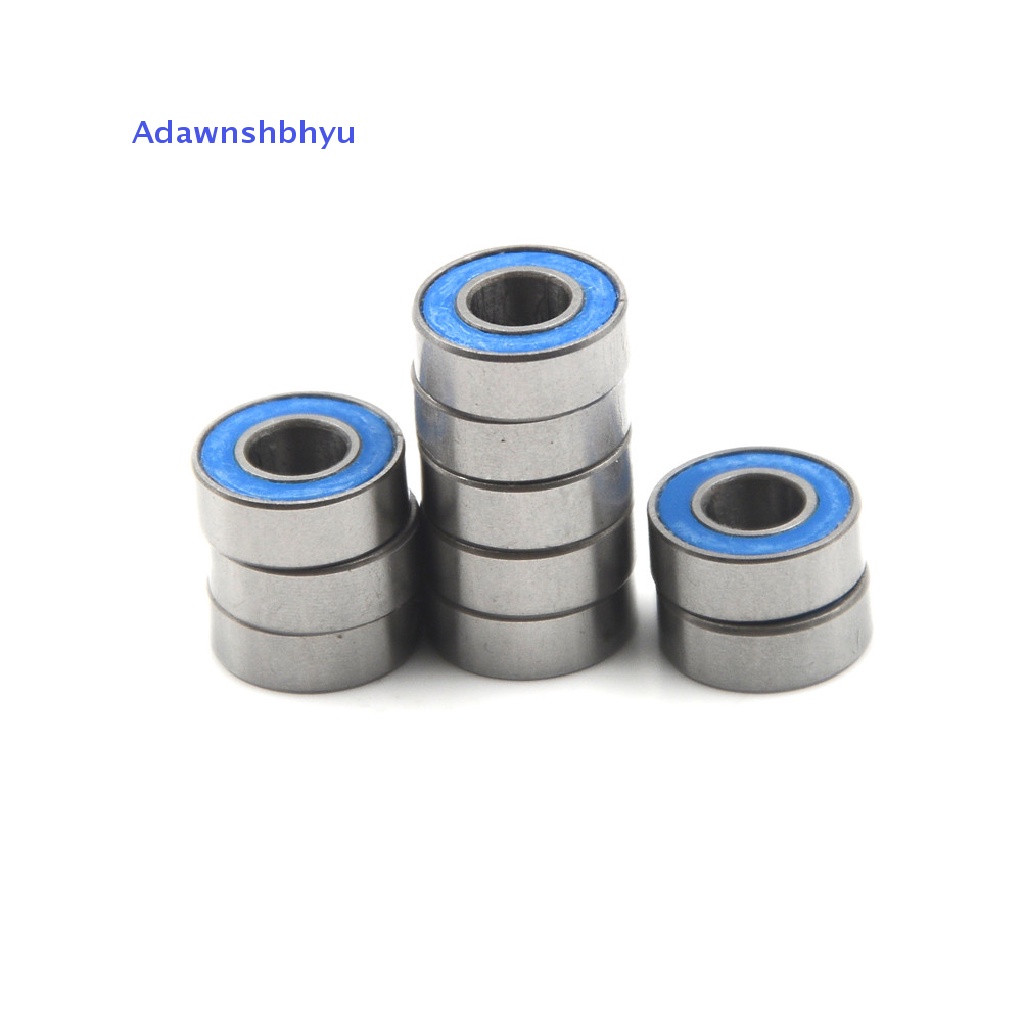 Adhyu New 10pcs 5116 5x11x4mm Bantalan Bola Presisi Pengganti MR115-2RS ID