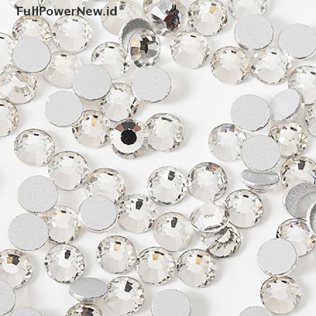 Power 1440Pcs Batu Nail Art Kristal Flatback Berlian Imitasi Untuk Nail Art DIY Manicure ID