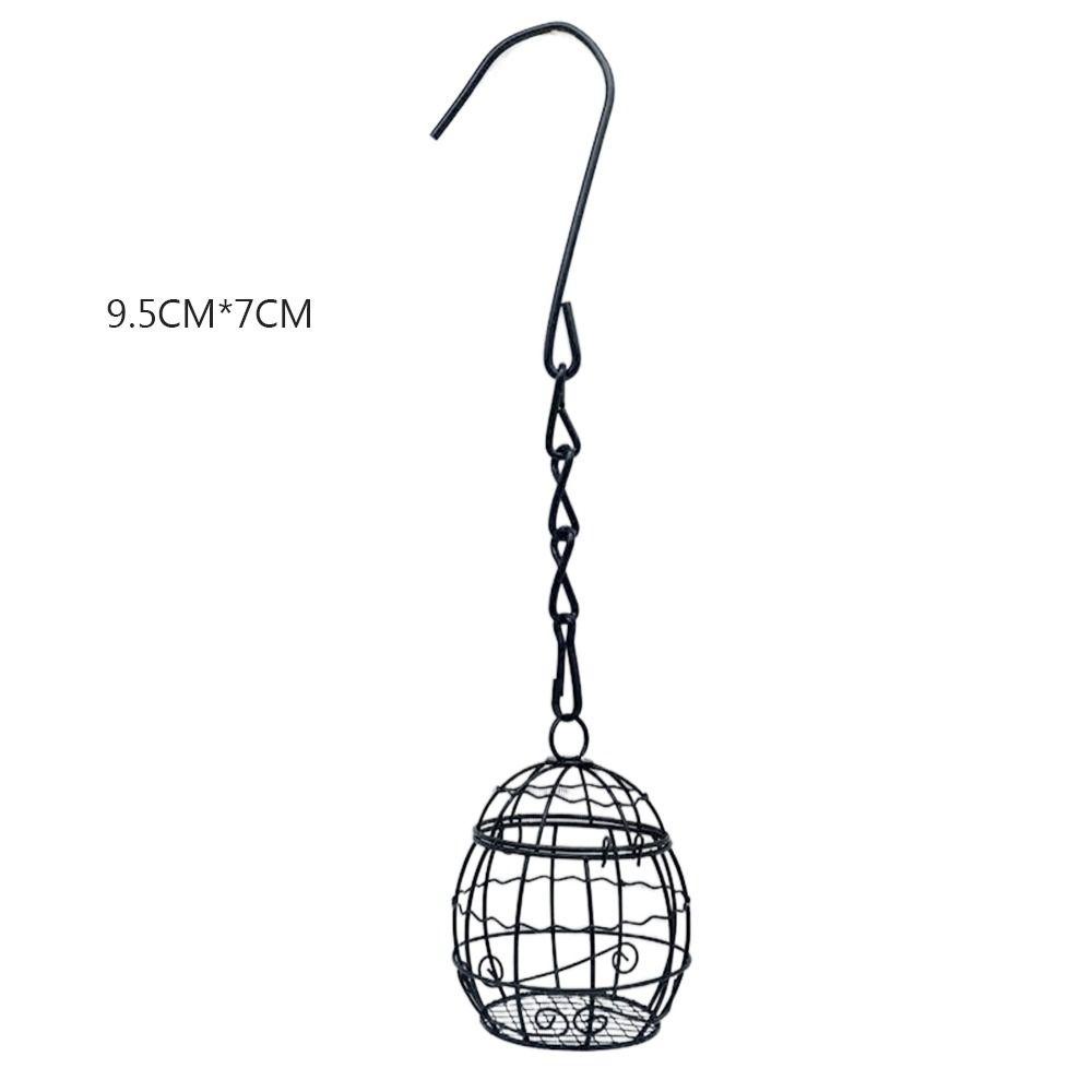 Solighter Bird Feeder Hewan Dengan Pengait Halaman Kebun Feeder Bird Cage