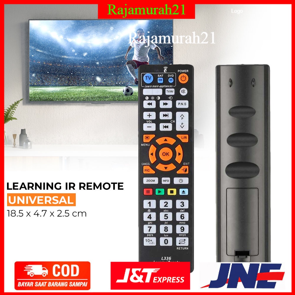 CHUNGHOP Universal Learning IR Remote - Black - CHRC0GBK