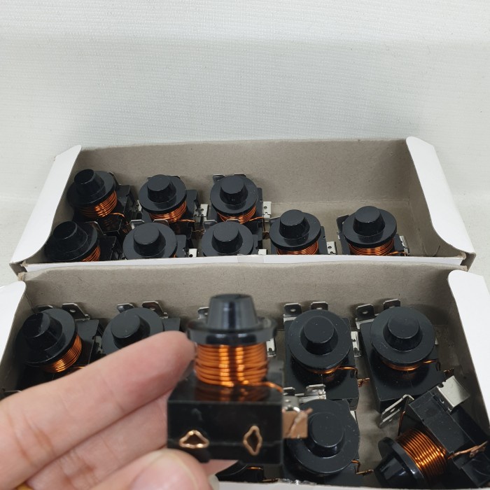 Relay ptc coil kulkas 1/3 HP 1per3 rilai relay gulung kawat