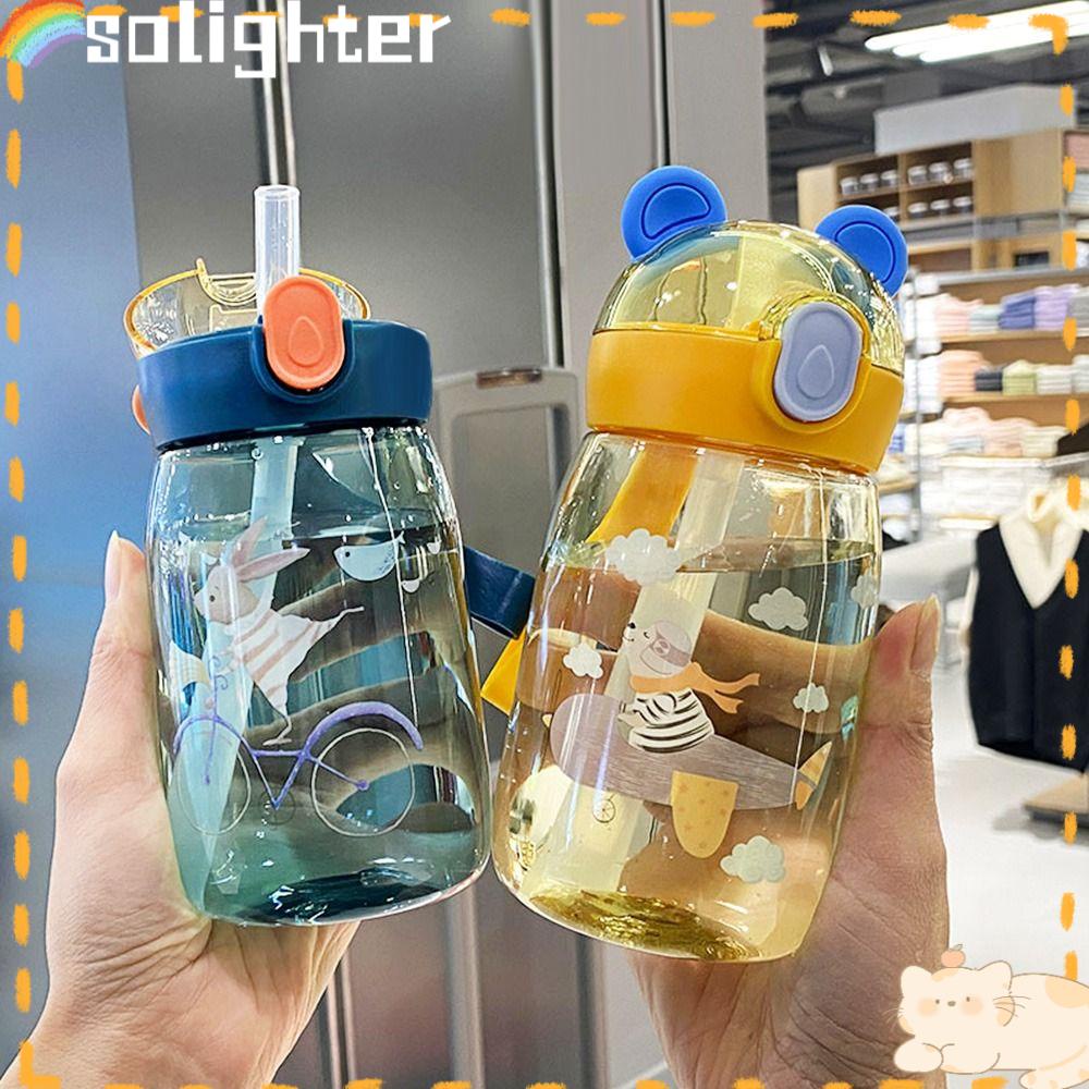 Solighter Botol Air Anak Portable Anti Bocor Minum Tumbler Water Jugs