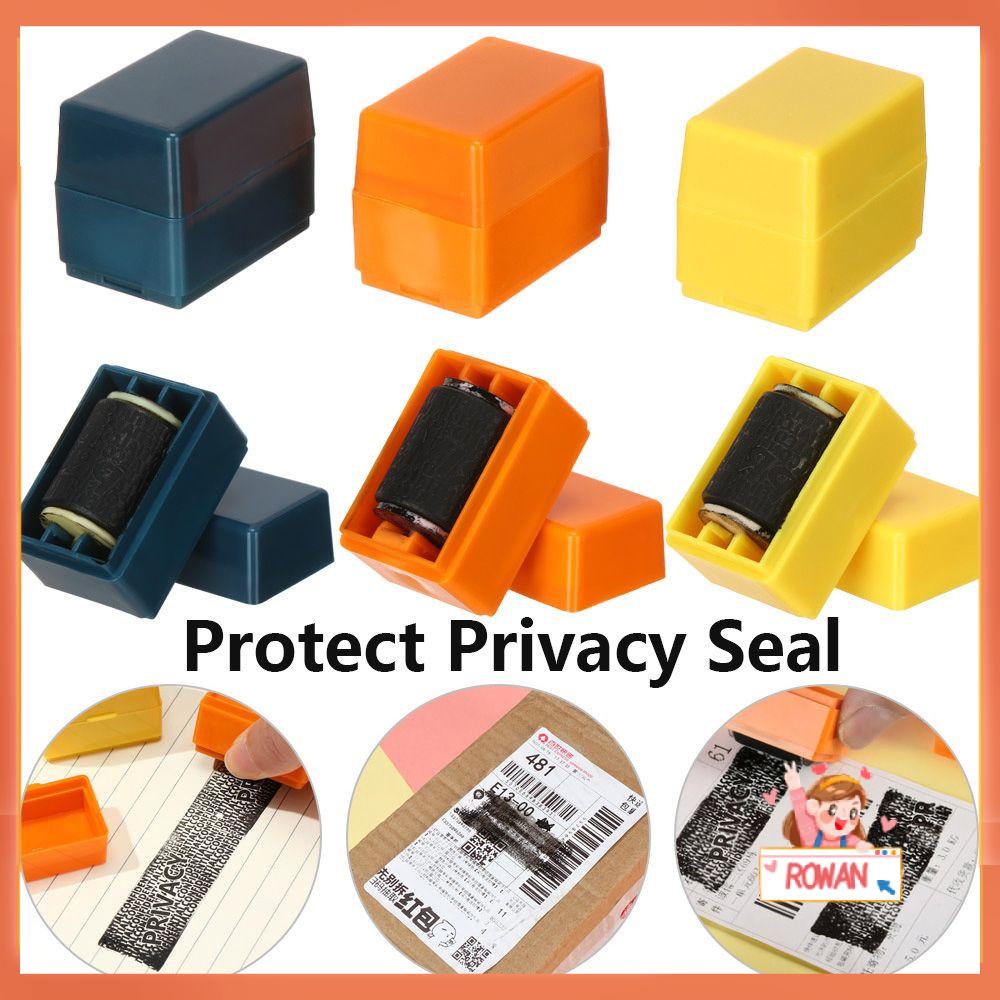 R-flower Security Stamp Privasi Pencuri Praktis Protect Messy Code Protect Tool Segel Rahasia
