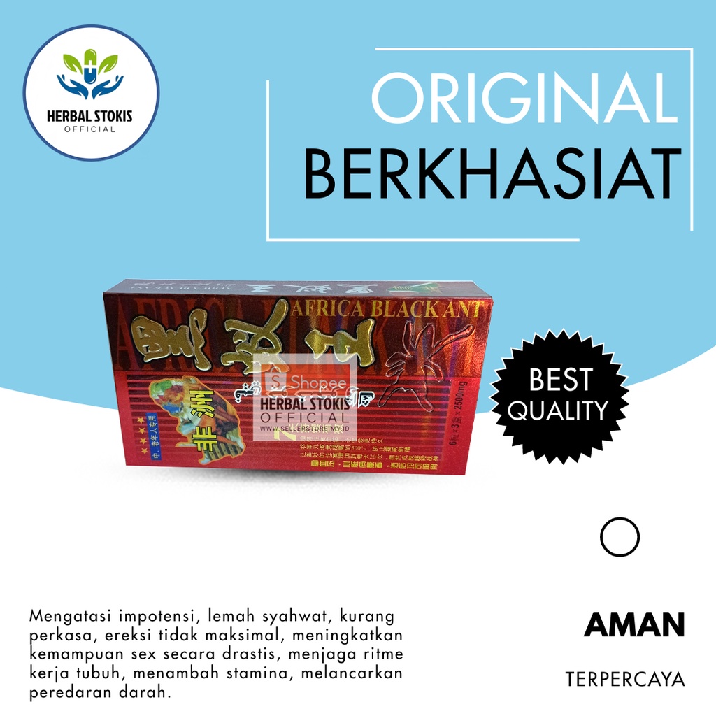 

Suplemen Kapsul Herbal KapsulSemut Original isi 18 Kapsul Obat (Kuat) Pria