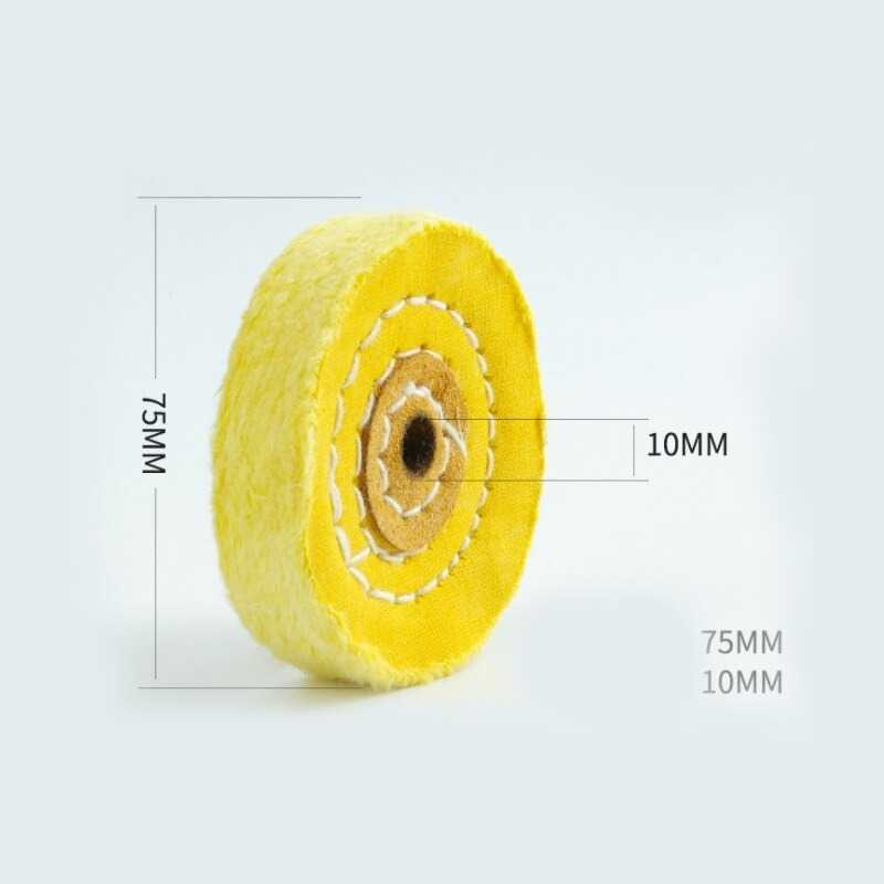 AHCUGOUR Pad Poles Buffing Pad Polishing Wheel 75 mm untuk Bor - AHC715 ( Mughnii )