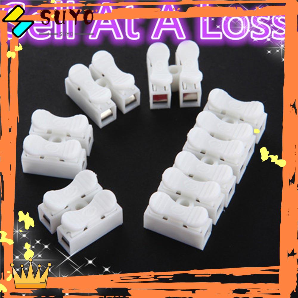 Suyo 30PCS Spring Connector Kawat Tahan Lama Brand New High Quality Terminal Block