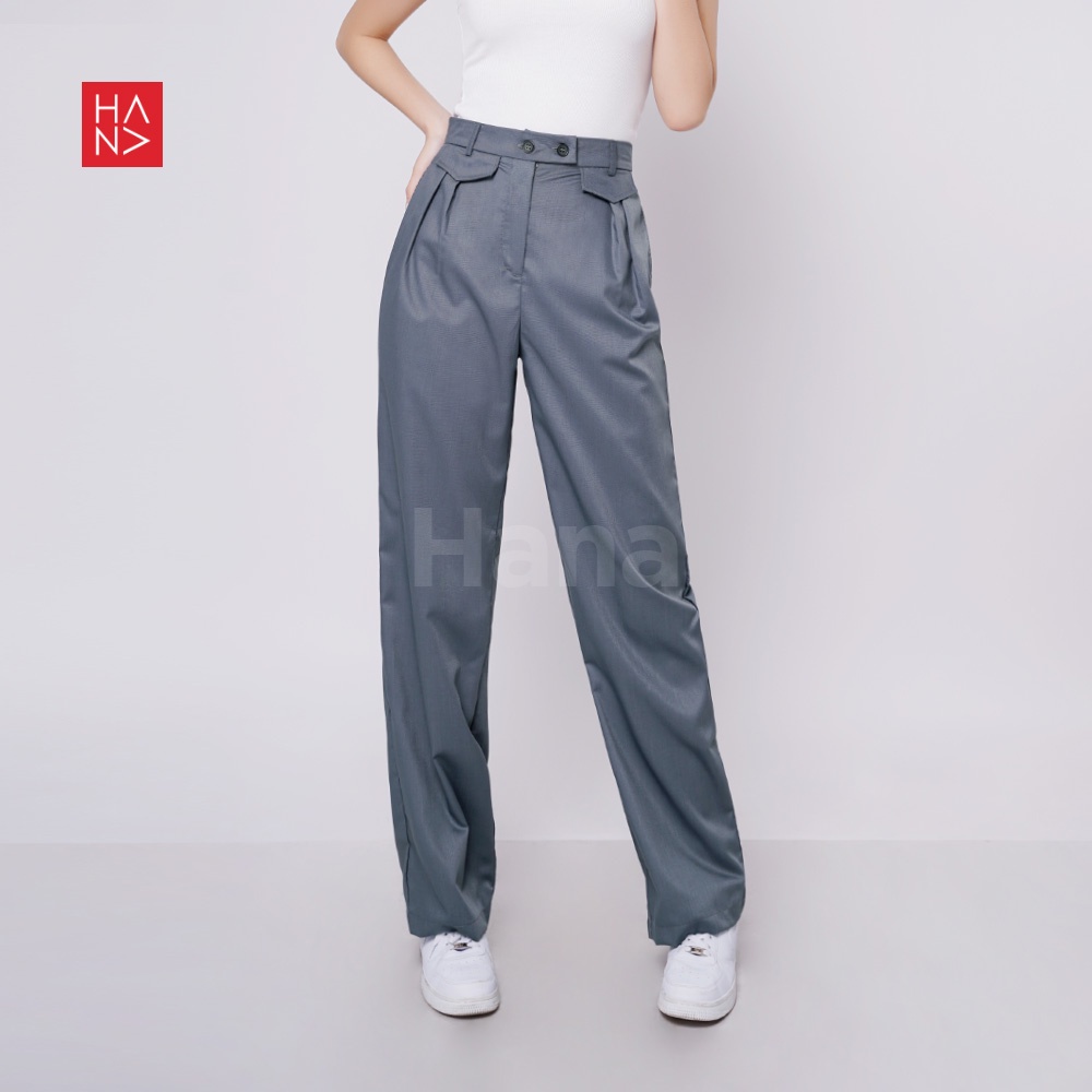 HanaFashion JKT - Yessi Pants Celana Wanita Kerja Panjang Cargo - LP230