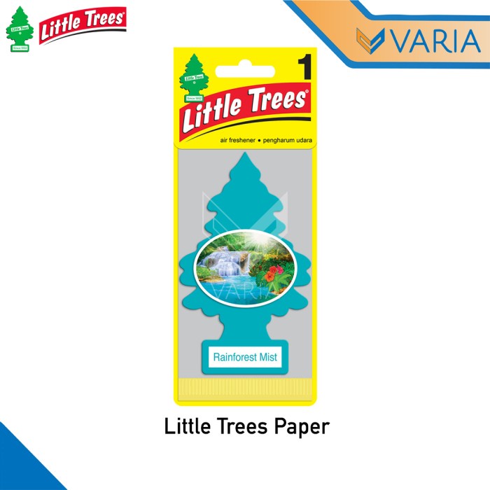 Little Trees Paper Rainforest Mist Parfum Pengharum Mobil Gantung