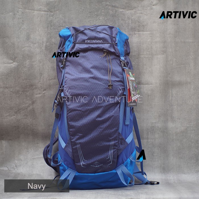 Tas Ransel Carrier Consina Ranger Gunung 65L Travelling Bag Keril Hike