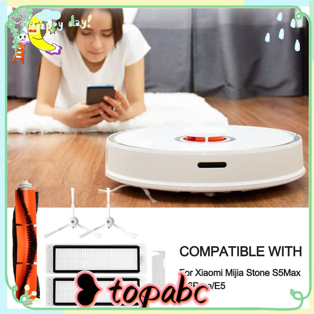 Top Robot Vacuum Cleaner Aksesori Sikat Utama Kain Pel Kain Lap Pel Hepa Filter Side Brush