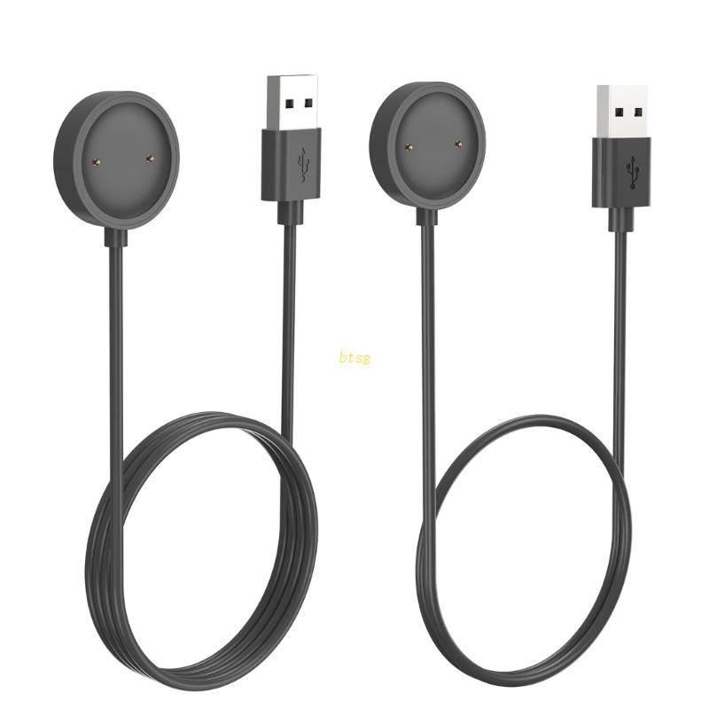 Btsg Watch Charger Stabil Dock Stand Bracket Untuk Mibro Sport6/S6 USB Fast Charging Cable Cord Holder Adaptor Daya Brac