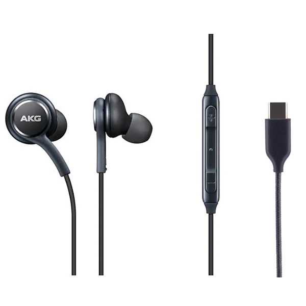 Earphone Samsung Galaxy Note 10 USB Type C Tune by AKG (Replika 1:1)