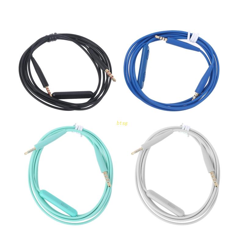 Bt Kabel Headphone Gaming Removable 3.5mm Kontrol Volume Untuk SoundTrue QC25 QC35