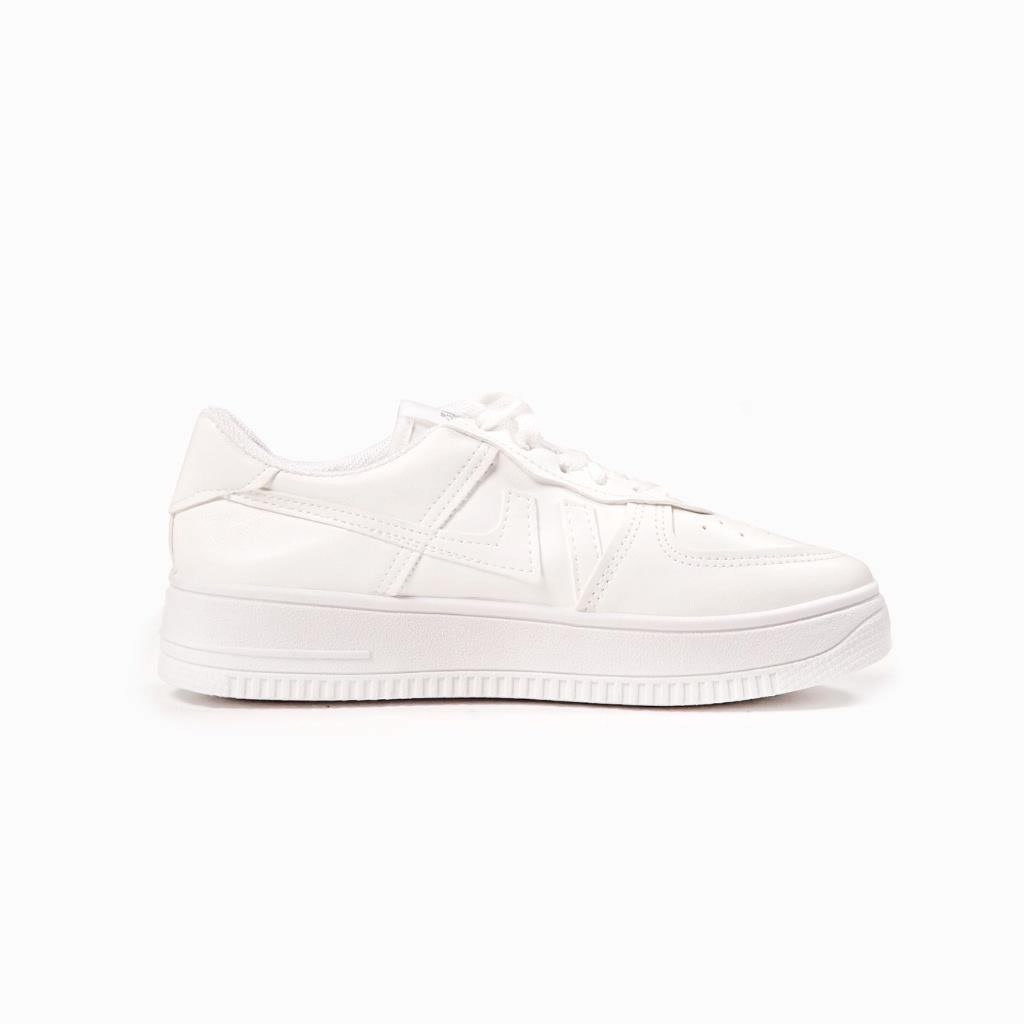 ✅COD [BBS] Sepatu Sneakers Wanita Sport Shoes White Haechan VT-01