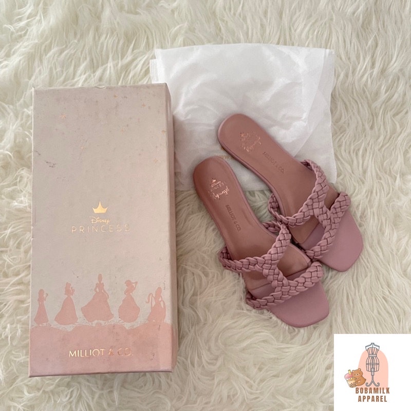 𝙉𝙀𝙒 Milliot & Co Disney Princess Rapunzel My New Dream Sandals Lilac Purple Flip Flops