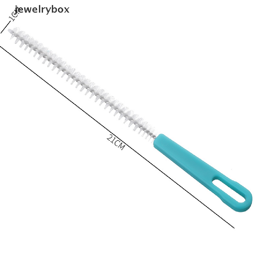 [jewelrybox] Sikat Spiral Tabung Nylon Straw Set Sedotan Minum Sikat Pembersih Clean Tools Butik