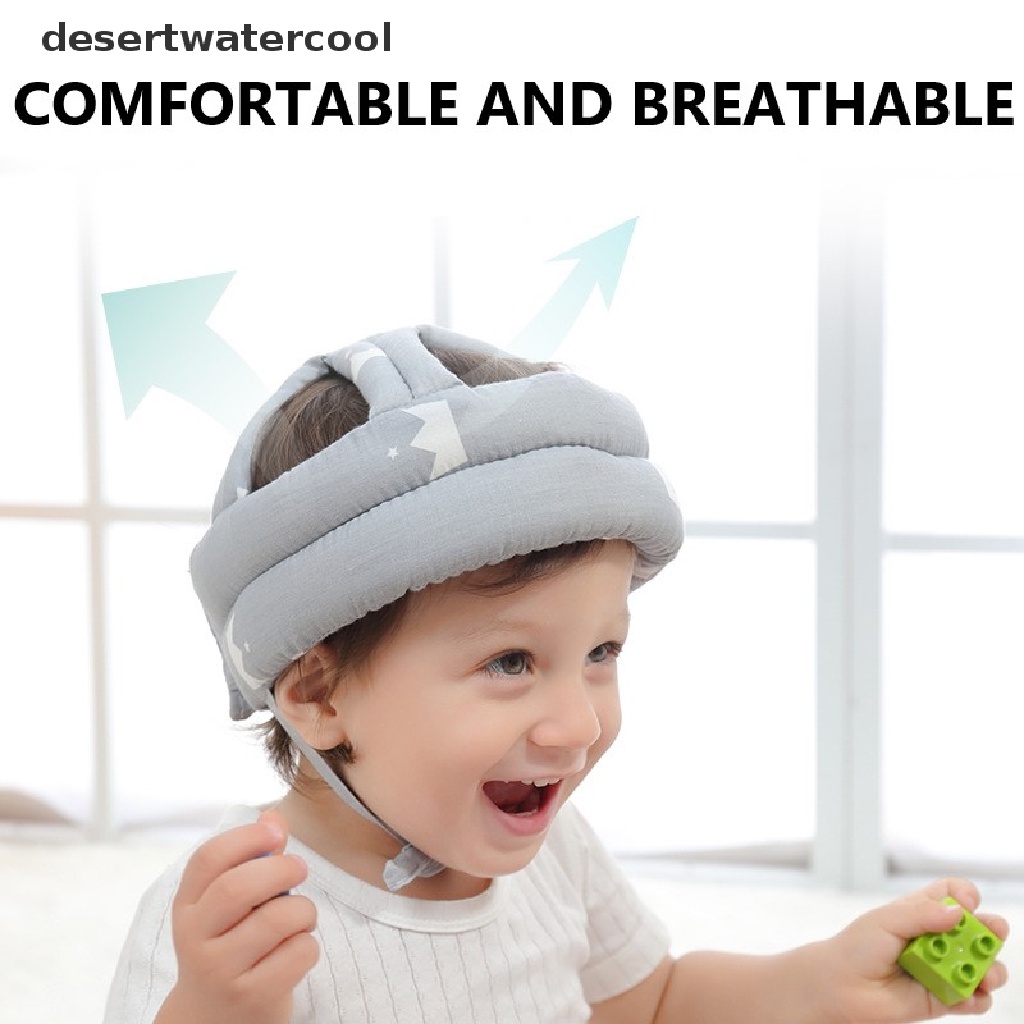 Deid Helm Safety Bayi Pelindung Kepala Tutup Kepala Balita Anti Jatuh Pad Anak Topi Martijn