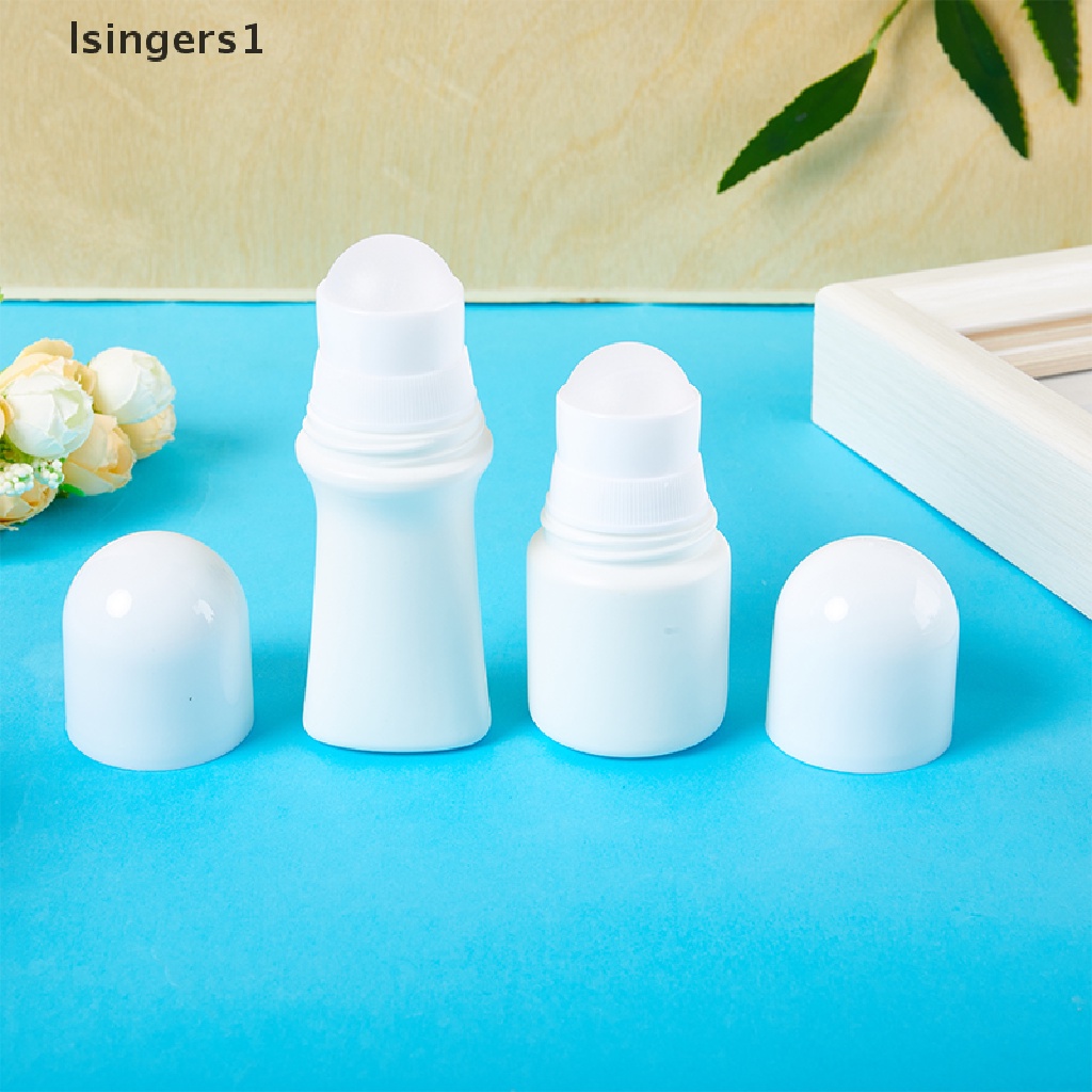 [lsingers1] 5pcs 30ml Botol Roll on Plastik Kosong Obat Isi Ulang Butik