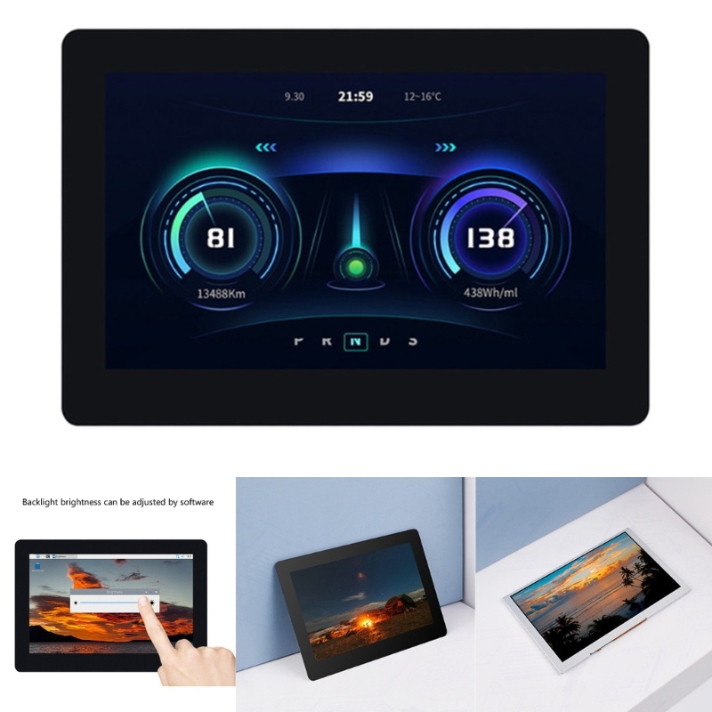 Zzz 50 5inch 800x480 IPS TFT MIPI DSI Multi-Touch Capacitive Touch Panel LCD Module Display Monitor Layar Untuk Raspber