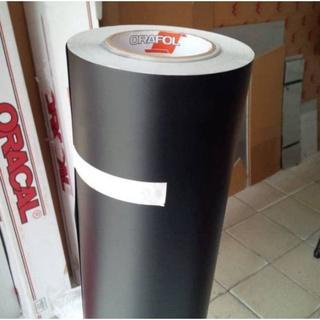 STIKER ORACAL 651 HITAM MATTE STIKER HITAM DOFF SKOTLET MOBIL STIKER MOBIL SKOTLET KUALITAS TERBAIK