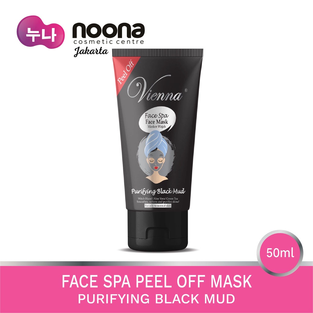 VIENNA FACE MASK PEEL OFF PURIFYING BLACK MUD 50ML