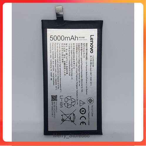 WMK Batere Battery Batre Baterai Double Power Mcom Lenovo Vibe P1 Turbo P1A42 BL244 BL-244