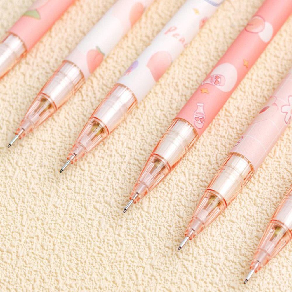 Refill Pensil Mekanik Agustina Honey Peach 0.5mm Gambar Perlengkapan Seni Alat Kantor Menulis Sketching Pencils