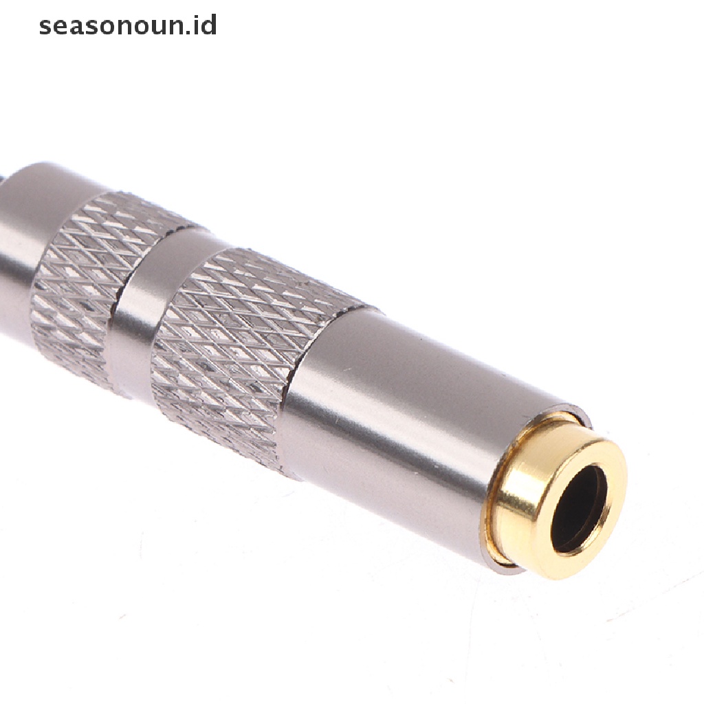 Seasonoun Kabel Audio 2.5 Male To 4.4 Female Balanced Cord 2.5mm/4.4mm Ke Adaptor 3.5mm.