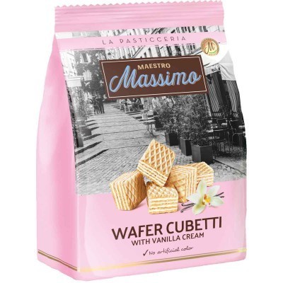 

Maestro Massimo Cubetti Vanilla Wafer Bag [250 gr]