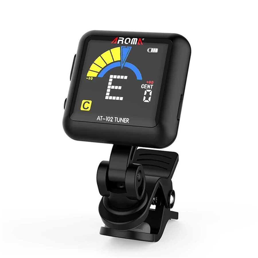 AROMA Tuner Gitar Digital Chromatic Universal Tone Calibration - AT-102 ( Mughnii )