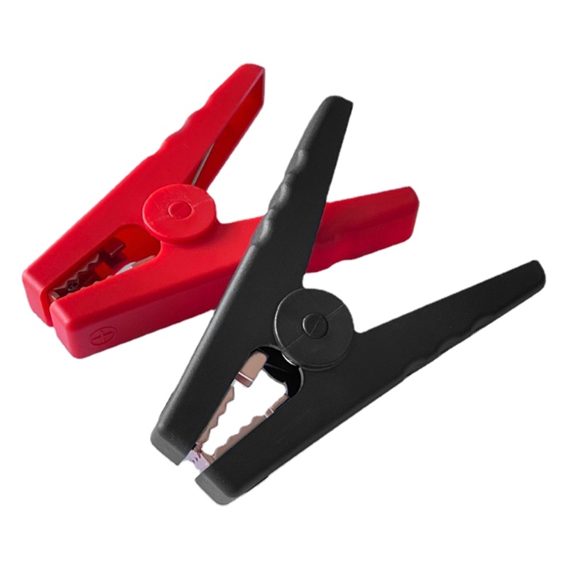 Btsg Klip Buaya Logam Terminal Test Clamp 100A Penjepit Buaya Listrik Insulated Alligator Clip