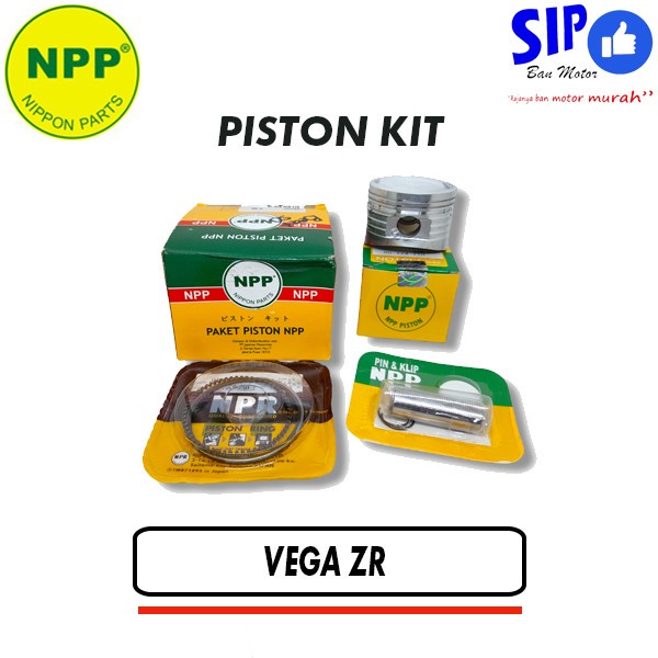 Piston Kit VEGA ZR NPP oversize STD 25 50 75 100 ORI