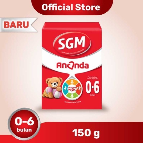 

SGM Ananda 1 susu formula bayi 0-6 bulan - 400g