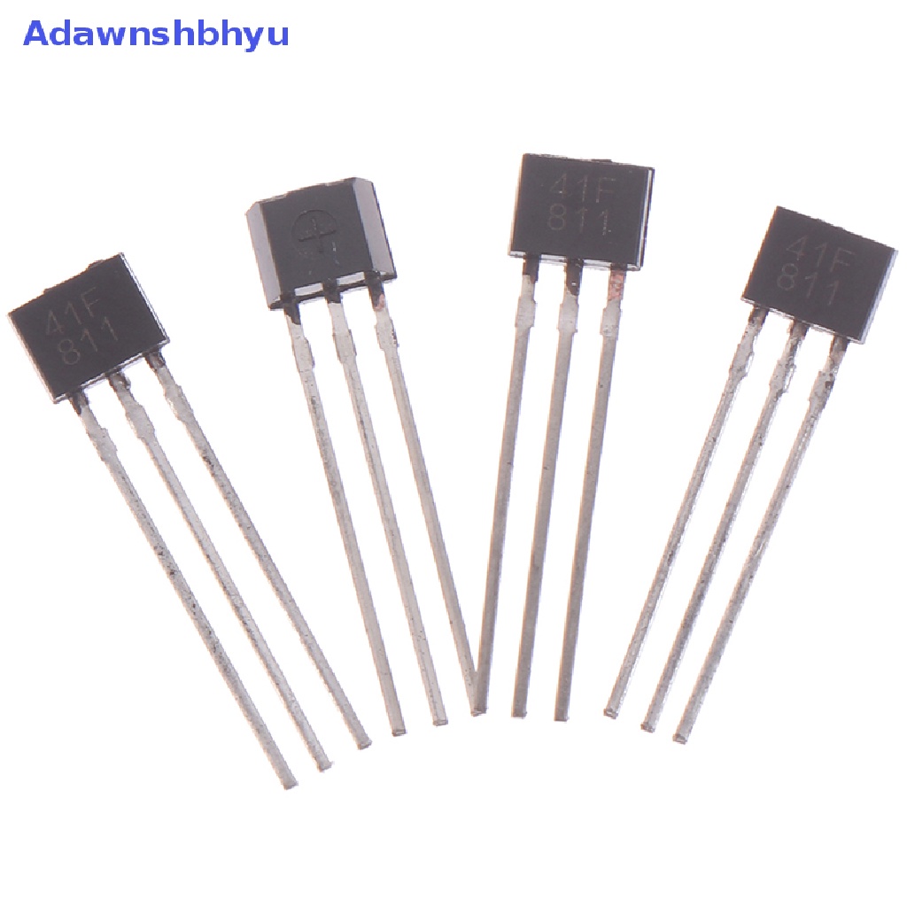 Adhyu 10PCS 41F /0H41 /SH41 /SS41F /S41 Sensor Elemen Bipolar Hall TO-92UA Pring 41F ID