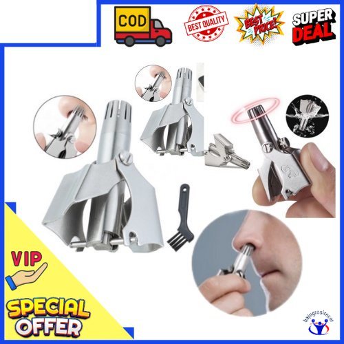 Cukur Bulu Hidung / Cukuran Bulu Hidung / Alat Pencukur Bulu Hidung / Mesin Gunting Cukur Bulu Hidun