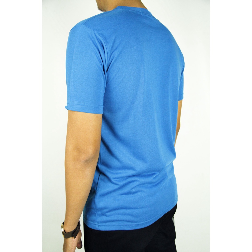 COD | Kaos Oblong Pria Lengan Pendek COLE Regular Fit Putih Cotton Stretch V2 | T Shirt Original