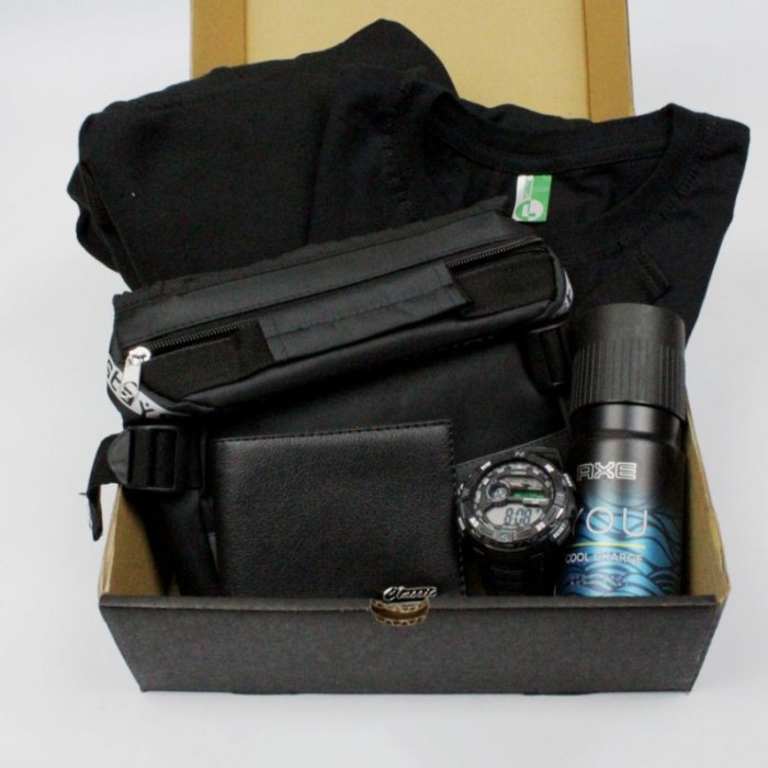 

⭐BISA COD⭐ Gift Box Cowo Hampers Kado Anniversary Hadiah Ulang tahun Limited