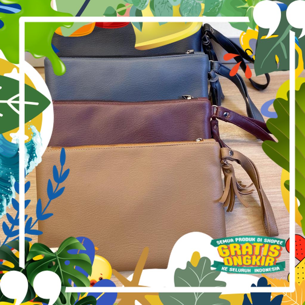 Super Mewah / CLUTCH WANITA RESLETING 3 MURAH DOMPET SERBAGUNA