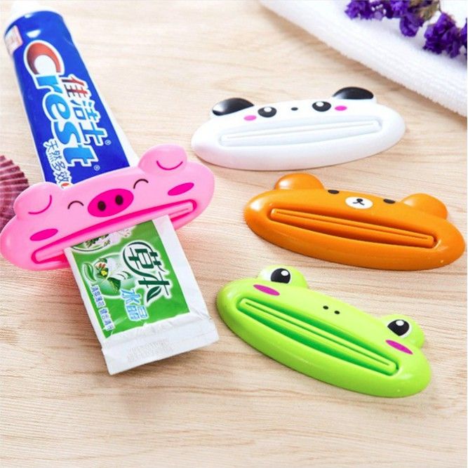 AZAHRA Stand Penjepit Odol Model Putar Tooth paste Squeezer Rolling Peralatan Kamar Mandi Murah